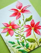 Perfect Poinsettias  - 3D Embossing Folder and Dies
