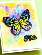 Posh Hello - Craft Die and Hot Foil Plate