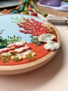 Under The Sea - 3D Embroidery Kit, different perspective #1. Select this picture to zoom in