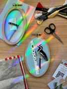 Busy Woodpecker - 3D Embroidery Kit, different perspective #1. Select this picture to zoom in