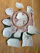 Stick & Stitch Forest Critters - Embroidery Patterns, different perspective #1. Select this picture to zoom in