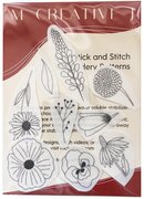 Stick & Stitch Wildflowers - Embroidery Patterns, different perspective #1. Select this picture to zoom in