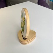Hoop Prop Stand, different perspective #2. Select this picture to zoom in