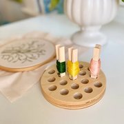 Floss Round For Large Clothespins, different perspective #1. Select this picture to zoom in