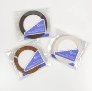 Circle Frames For Needlepoint 4" Rounds - Black Stain , different perspective #2. Select this picture to zoom in