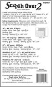 Scooch Over 2 - Quilt Pattern