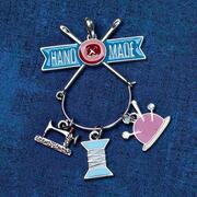Charm Holder Enamel Hand Made