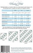 Canvas Lines - Quilt Pattern