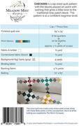 Checkers - Quilt Pattern