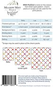 Irish Puzzle - Quilt Pattern