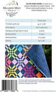 Olive and Hazel - Quilt Pattern