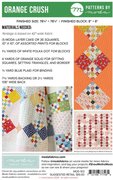 Orange Crush - Quilt Pattern
