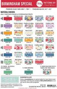 Birmingham Special - Quilt Pattern