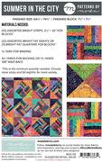 Summer in the City - Quilt Pattern