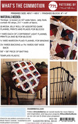 What's the Commotion - Quilt Pattern