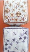 Alphabet Blocks Series - C and D - Cross Stitch Pattern