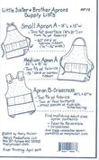Little Sister and Brother Aprons - Quilt Pattern