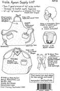 Viola Apron - Quilt Pattern