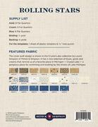 Rolling Stars - Quilt Pattern