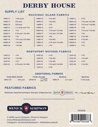 Derby House BOM/10 Mos - Quilt Pattern