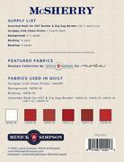 Mcsherry - Quilt Pattern