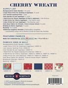 Cherry Wreath - Quilt Pattern