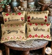 Seasonal Pincushions - Winter - Cross Stitch Pattern