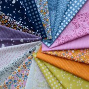 Marigold Seed Stripe Dianthus - Quilt Fabric