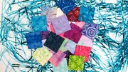 Mermaid Batiks Shell Seashell - Quilt Fabric