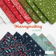 Merrymaking Eggnog Evergreen - Quilt Fabric