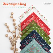 Merrymaking Eggnog Evergreen - Quilt Fabric