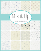 Mix It Up Off White Red - Dottie Dots - Quilt Fabric