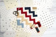 Mix It Up Off White Red - Dottie Dots - Quilt Fabric