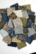 Morris Meadow Aquamarine - Acorn Blenders Leaf - Fabric