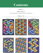 Stunning 3D Quilts Simplified - Quilt Pattern, different perspective #1. Select this picture to zoom in