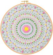 Joyful Stitch Combinations - Quilt Pattern, different perspective #1. Select this picture to zoom in