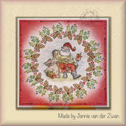 Pinecones & Berries - Craft Stamp 