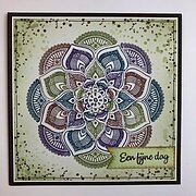 Mandala 2 - Nellie's Choice Clear Stamp
