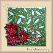 Leaves & Berries - Square - 3D Embossing Folder
