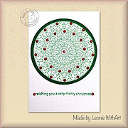 Christmas Trees - Stamping Dies Round