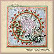 Christmas Trees - Stamping Dies Round