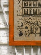 Witches in the Air - Halloween Cross Stitch Pattern