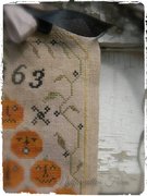 Basket of Jacks - Halloween Cross Stitch Pattern