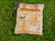 Folk House - Cross Stitch Pattern