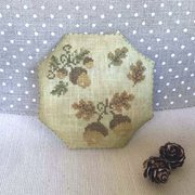 Garden Treasures Acorns - Fall Cross Stitch Pattern