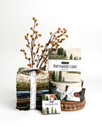 Northwoods Lodge Quilt Plaid Meadow - Quilt Fabric