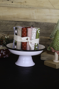 On Dasher Reindeer Candy Stormy - Quilt Fabric
