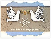 Dearest Doves - Christmas Clear Stamp