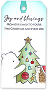 Bright Spirits - Christmas Clear Stamp
