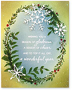 Bright and Light - Christmas Clear Stamp